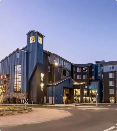 exterior of Hub Blacksburg