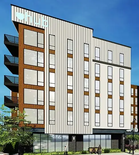 exterior of Hub Tallahassee